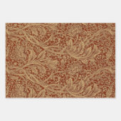 William Morris Arcadia Floral Garden Blume Geschenkpapier Set (Vorderseite 2)