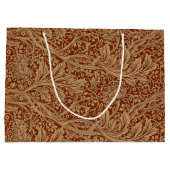 William Morris Arcadia Floral Garden Blume Große Geschenktüte (Rückseite)