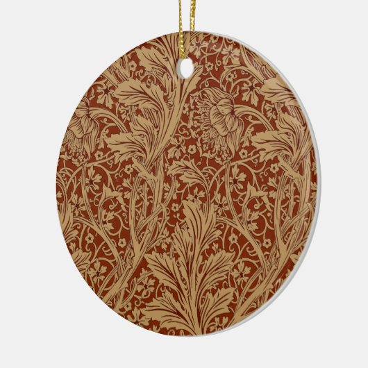 William Morris Arcadia Floral Garden Blume Keramik Ornament (Links)
