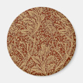 William Morris Arcadia Floral Garden Blume Magnet (Vorne)