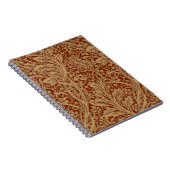 William Morris Arcadia Floral Garden Blume Notizblock (Rechte Seite)