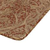 William Morris Arcadia Floral Garden Blume Schneidebrett (Ecke)