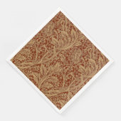 William Morris Arcadia Floral Garden Blume Serviette (Ecke)