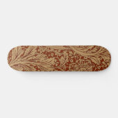 William Morris Arcadia Floral Garden Blume Skateboard (Horizontal)