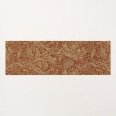 William Morris Arcadia Floral Garden Blume Yogamatte (Rückseite (Horizontal))