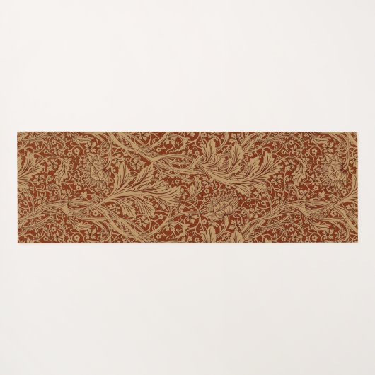 William Morris Arcadia Floral Garden Blume Yogamatte (Rückseite (Horizontal))