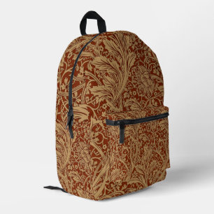 William Morris Arcadia Floral Garten Blumen-Klassi Bedruckter Rucksack