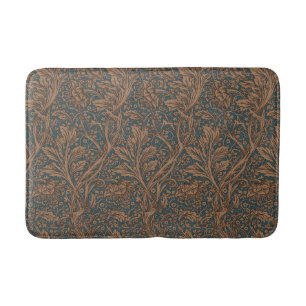 William Morris Arcadia Floral Pattern Classic Badematte