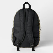 William Morris Arcadia Floral Pattern Classic Bedruckter Rucksack (Rückseite)