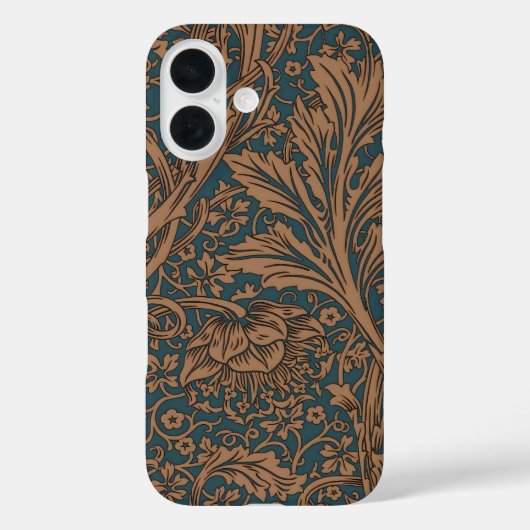 William Morris Arcadia Floral Pattern Classic Case-Mate iPhone Hülle (Rückseite)
