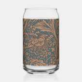 William Morris Arcadia Floral Pattern Classic Dosenglas (Rückseite)