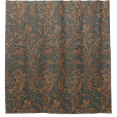 William Morris Arcadia Floral Pattern Classic Duschvorhang (Vorderseite)