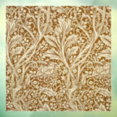 William Morris Arcadia Floral Pattern Classic Fensteraufkleber (Blatt 3)