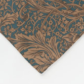 William Morris Arcadia Floral Pattern Classic Fleecedecke (Ecke)
