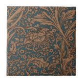 William Morris Arcadia Floral Pattern Classic Fliese (Vorderseite)