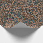 William Morris Arcadia Floral Pattern Classic Geschenkpapier (Ecke)