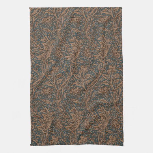 William Morris Arcadia Floral Pattern Classic Geschirrtuch (Vertikal)