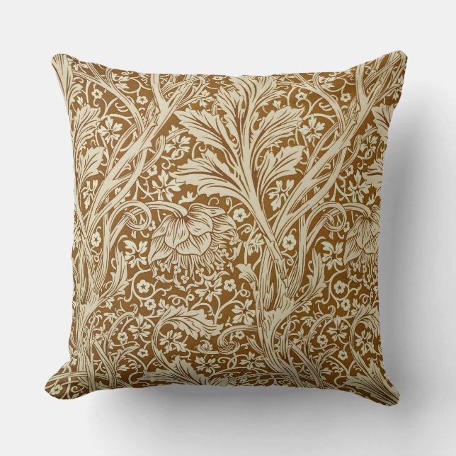 William Morris Arcadia Floral Pattern Classic Kissen (Vorderseite)