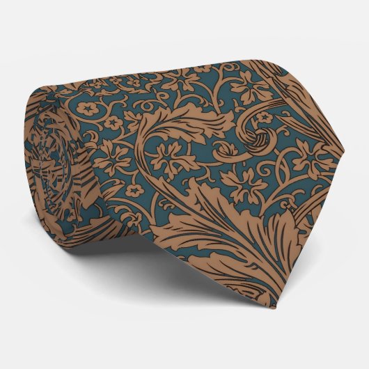 William Morris Arcadia Floral Pattern Classic Krawatte (Gerollt)