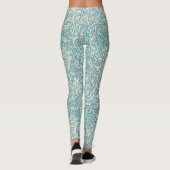 William Morris Arcadia Floral Pattern Classic Leggings (Rückseite)