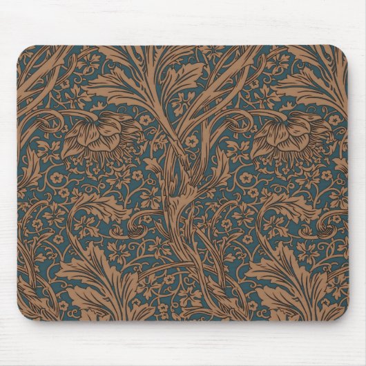 William Morris Arcadia Floral Pattern Classic Mousepad (Vorne)