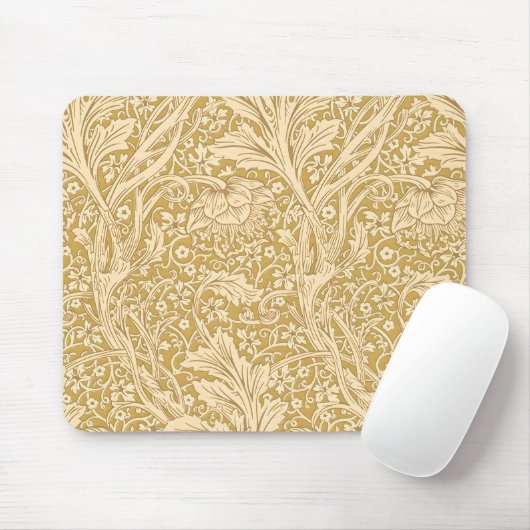 William Morris Arcadia Floral Pattern Classic Mousepad (Mit Mouse)