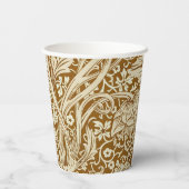 William Morris Arcadia Floral Pattern Classic Pappbecher (Rückseite)