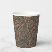 William Morris Arcadia Floral Pattern Classic Pappbecher (Rechts)