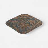 William Morris Arcadia Floral Pattern Classic Pappteller (Gewinkelt)