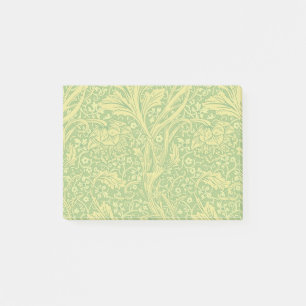 William Morris Arcadia Floral Pattern Classic Post-it Klebezettel