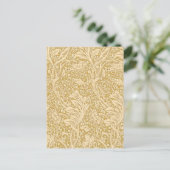 William Morris Arcadia Floral Pattern Classic Postkarte (Stehend Vorderseite)