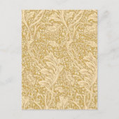 William Morris Arcadia Floral Pattern Classic Postkarte (Vorderseite)
