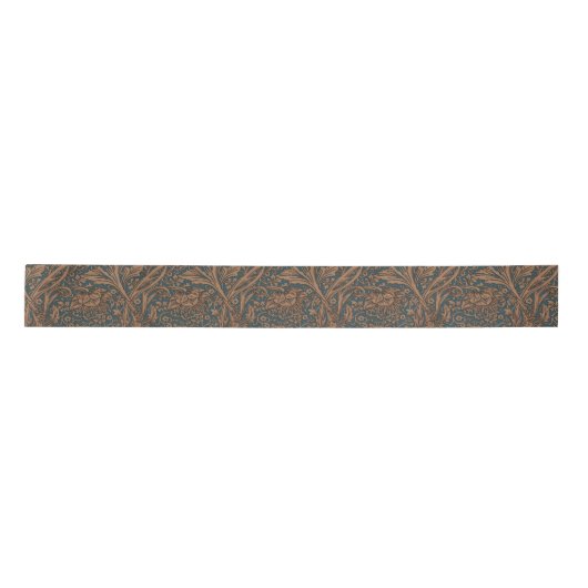 William Morris Arcadia Floral Pattern Classic Satinband (Vorderseite)
