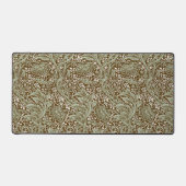 William Morris Arcadia Floral Pattern Classic Schreibtischunterlage (Vorderseite)