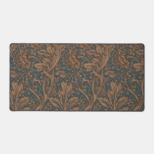 William Morris Arcadia Floral Pattern Classic Schreibtischunterlage (Vorderseite)