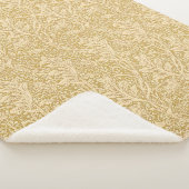 William Morris Arcadia Floral Pattern Classic Sherpadecke (3/4)