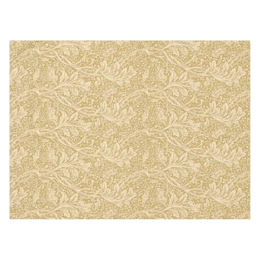William Morris Arcadia Floral Pattern Classic Tischdecke (Vorderseite (Horizontal))
