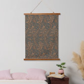 William Morris Arcadia Floral Pattern Classic Wandteppich Mit Holzrahmen (Schlafzimmer)