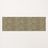 William Morris Arcadia Floral Pattern Classic Yogamatte (Rückseite (Horizontal))