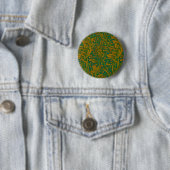 William Morris Arcadia Floral Pattern Green Golden Button (Beispiel)