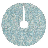 William Morris Arcadia Floral Pattern Polyester Weihnachtsbaumdecke (Vorderseite)