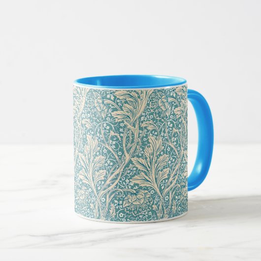 William Morris Arcadia Floral Pattern Tasse (VorderseiteRechts)