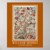 William Morris Art Acanthus Portière Poster (Vorne)