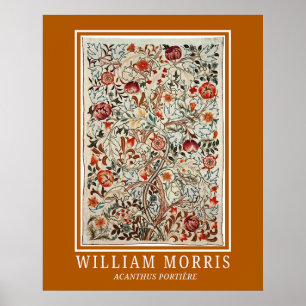William Morris Art Acanthus Portière Poster