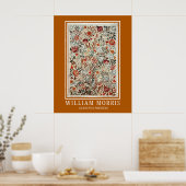 William Morris Art Acanthus Portière Poster (Küche)