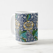 William Morris Art Blue Tasse (Vorderseite Links)