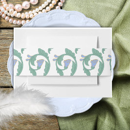 William Morris Art Deco Einladungsbanderole