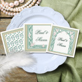 William Morris Art Deco Serviette