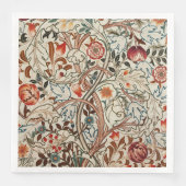 William Morris Art Design Blumenpapierservietten Serviette (Vorderseite)