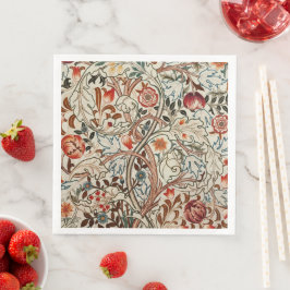 William Morris Art Design Blumenpapierservietten Serviette